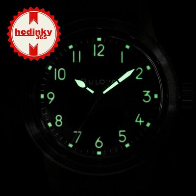 Bulova Archive Series Hack Watch Automatic 98A255