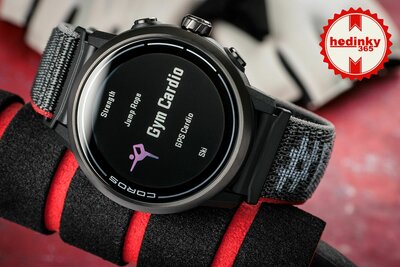 Coros Apex 2 Black / Nylon Band