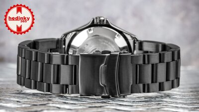 Stalen armband Ricardo Vacone, zwart