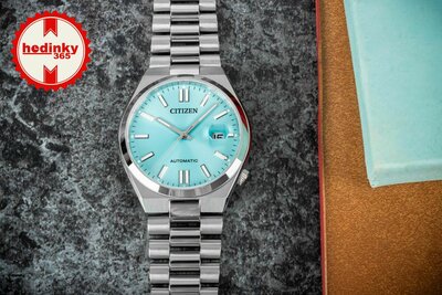 Citizen Elegant Tsuyosa Automatic NJ0151-88M (in de kleur Tiffany Blue)