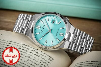 Citizen Elegant Tsuyosa Automatic NJ0151-88M (in de kleur Tiffany Blue)