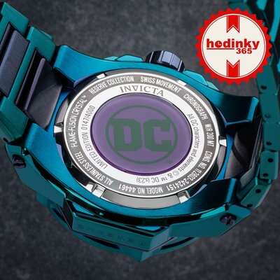 Invicta DC Comics Quartz 54mm 44461 Joker Limited Edition