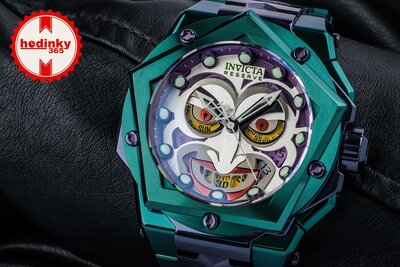 Invicta DC Comics Quartz 54mm 44461 Joker Limited Edition