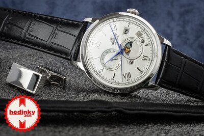Orient Classic Bambino 2nd Generation Version9 Sun & Moon Automatic RA-AK0802S30B