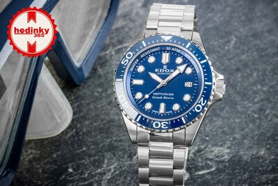 Edox Neptunian Grande Reserve Automatic 80801-3bum-buin