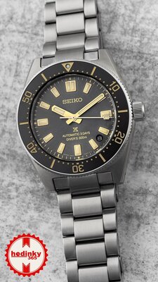 Seiko Prospex Sea Automatic SPB455J1 Seiko Brand 100th Anniversary 1965 Heritage Diver's Special Edition (+ vervangende horlogeband)