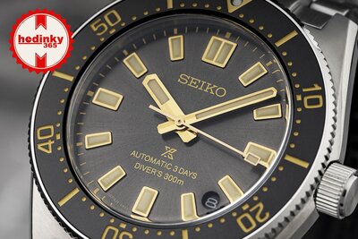 Seiko Prospex Sea Automatic SPB455J1 Seiko Brand 100th Anniversary 1965 Heritage Diver's Special Edition (+ vervangende horlogeband)
