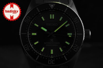 Seiko Prospex Sea Automatic SPB455J1 Seiko Brand 100th Anniversary 1965 Heritage Diver's Special Edition (+ vervangende horlogeband)