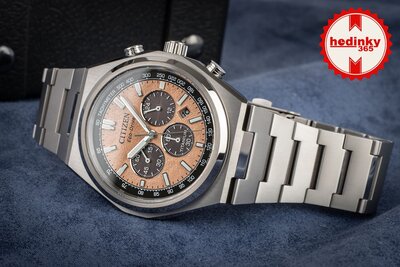 Citizen Sports Eco-Drive Super Titanium Chronograph CA4610-85Z