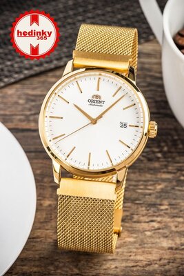 Stalen armband Ricardo Milanese, gouden, magnetisch 20mm