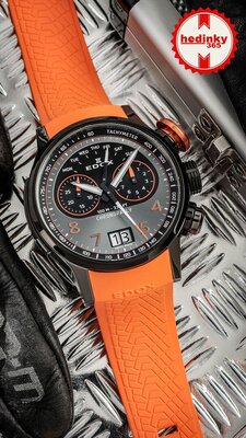 Edox 45 Chronograph Quartz 38003-tingnocao