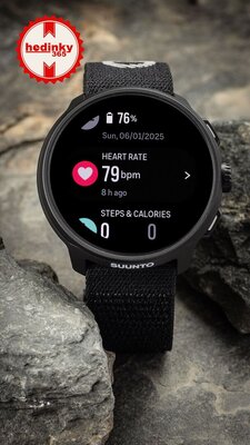 Suunto Run All Black (textielen horlogeband)