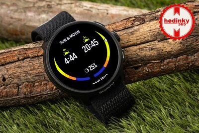 Suunto Run All Black (textielen horlogeband)