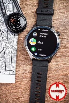 Amazfit Balance 2 Zwart (+ vervangingsband)