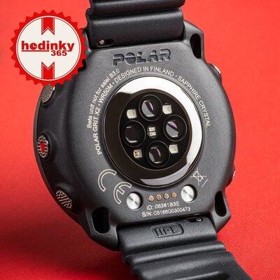 Polar Grit X2 Night Black, maat S-L