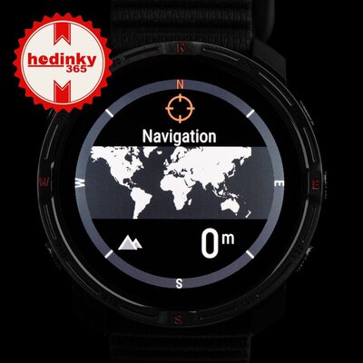 Polar Grit X2 Night Black, maat S-L