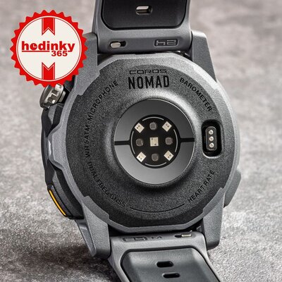 Coros Nomad Dark Grey / Silicone Band