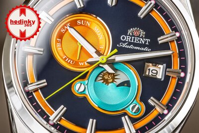 Orient Contemporary Stretto Sun & Moon Automatic RA-AK0316L30B